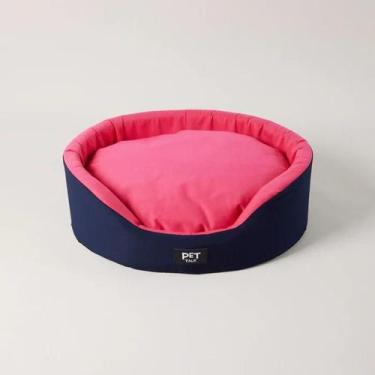 Imagem de Cama Pet Ultra Conforto Cores Contrastantes PTWY2024013 PETTALK, Rosa,