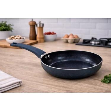 Imagem de Frigideira Cerâmica Antiaderente Alumínio /AZUL 20 cm - FRATELLI