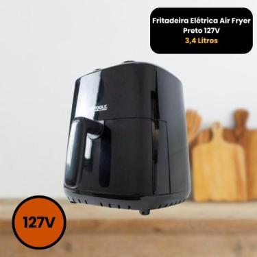 Imagem de Fritadeira Elétrica Air Fryer Preto 127V - 3,4 Litros - STARTOOLS, 110