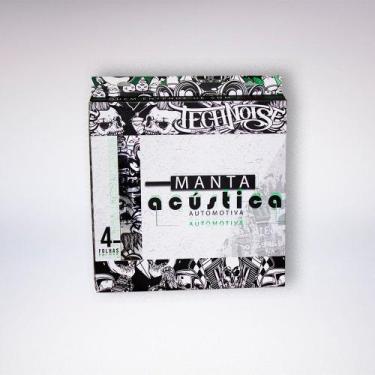 Imagem de Manta Acústica Especial Automotiva Anti-Ruído Technoise 2,2mm - 4 Folh