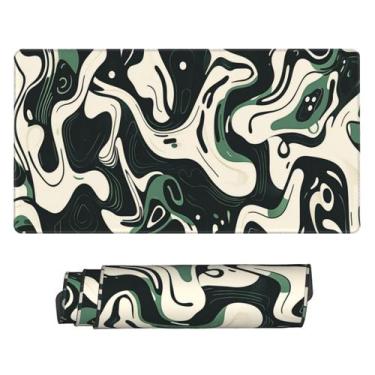 Imagem de Mouse Pad AQQA XL 80x40 cm Tapete de mesa antiderrapante para jogos