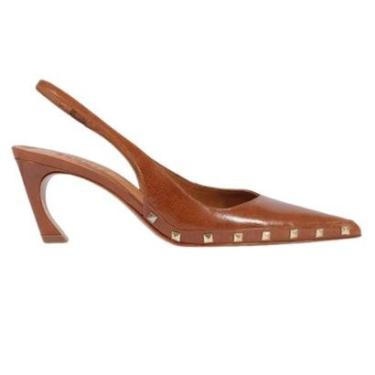 Imagem de Slingback Lexi Studs Couro Lançamento Schutz-Feminino