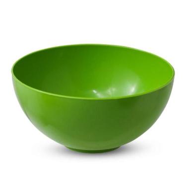 Imagem de Kit 20 Bowls Potes Cumbuca Tigela Plastico Cor Viva 370 ML Cor:VERDE -