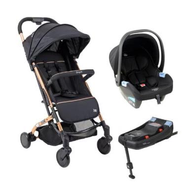 Imagem de Carrinho Bebê Burigotto Zap 15kg Dobrável Compacto Alumínio Travel Sys
