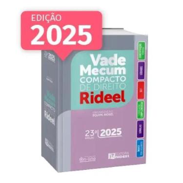 Imagem de Vade Mecum Compacto de Direito Rideel 2025 - 1º Semestre, 3