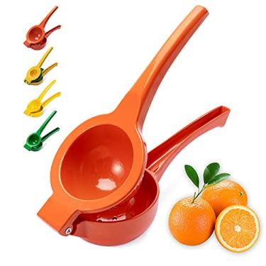 Imagem de Espremedor manual de limão cítrico, espremedor de frutas, espremedor de limão, ferramenta de cozinha profissional (laranja)