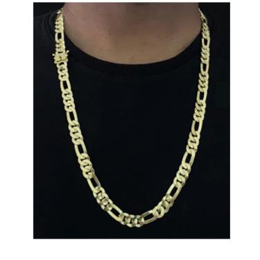 Imagem de Cordão Laminada 3x1 10mm de moeda antiga camadas grossas