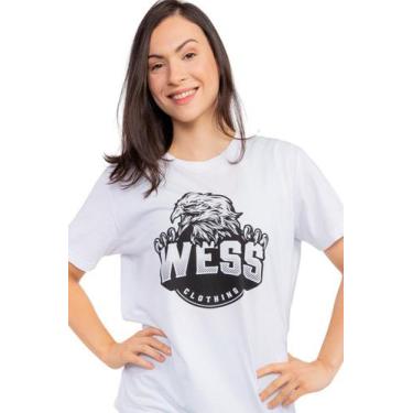 Imagem de Camiseta Basic Eagle She Wess Branca - Wess Clothing
