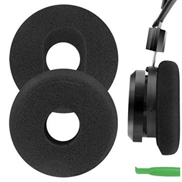 Imagem de Geekria Almofadas auriculares de substituição de espuma confortável para fones de ouvido GRADO PS1000, GS1000i, RS1i, RS2i, SR325IS, GW100x, peças de reparo (preto)