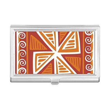 Imagem de Porta-cartões Brown Windmill Mexico Totems Civilização Antiga Carteira de bolso