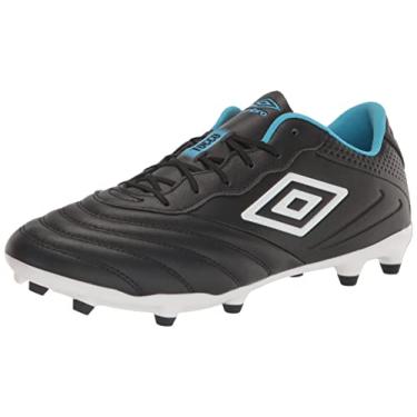Imagem de Umbro Chuteira de futebol masculina Tocco 3 Premier Fg, Preto/branco/azul, 39