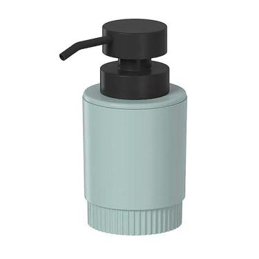 Imagem de Porta Sabonete Líquido com Válvula Preta Dórica Verde Salvia PSR250 - Ou