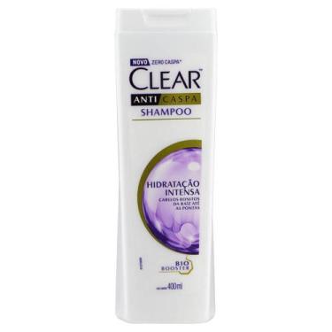 Imagem de Shampoo Anticaspa Clear Hidratação Intensa - 400 Ml
