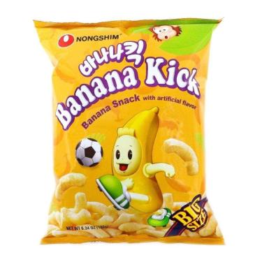 Imagem de SALGADINHO COREANO Sabor BANANA KICK 45g