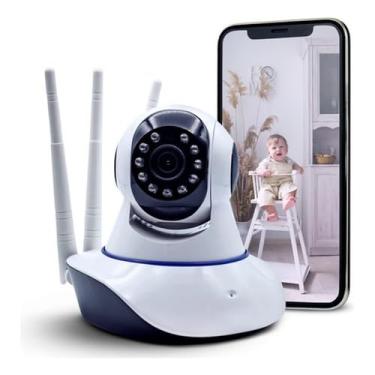 Imagem de Baba Eletronica Camera Wifi Sem Fio Visão Noturna Microfone - SELLNEEDS