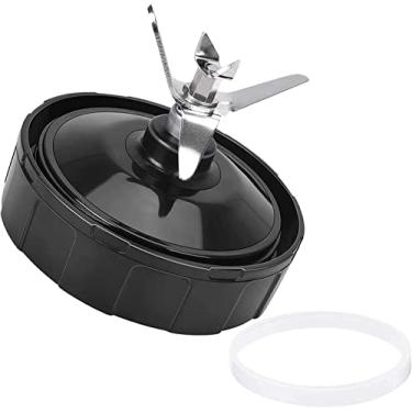 Imagem de Lâmina de liquidificador de 7 barbatanas compatível com lâmina de reposição Ninja Blender com conjunto de colheres de medição para Ninja Auto