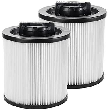 Imagem de Substituição de filtro de cartucho HEPA DXVC6910 adequado para aspiradores de pó de filtro úmido/seco DEWALT - Regular 6-16 galões, compatível com DeWalt DXV06P DXV09P DXV10P DXV10PL DXV10SA DXV12P