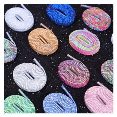 Imagem de Elastic Locking ShoeLace Metal Lock Shoe Laces Women No Tie Shoes Lace Kids Adult Unisex Sneakers Laces Strings (Color : Silver)