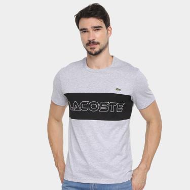 Imagem de Camiseta Lacoste Color Block Regular Fit Masculina-Masculino