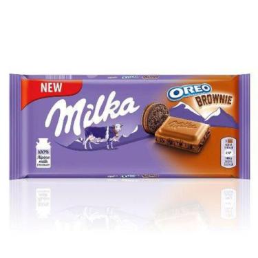 Imagem de Chocolate Milka Oreo Brownie 100G - Espanha