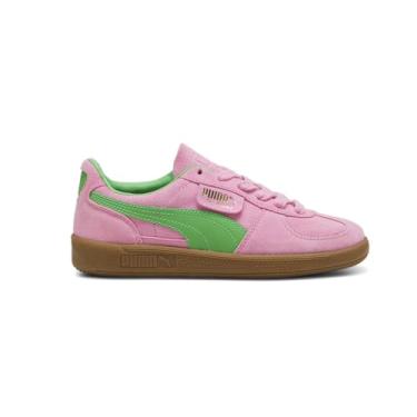Imagem de PUMA Tênis infantil unissex Palermo (criança grande), Puma Rosa Delight/Verde/Gum, 20