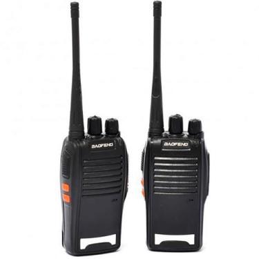 Imagem de Kit 2 Radio Comunicador Walktalk Talkabout Profissional 777s - Balfeng