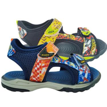 Imagem de Kit 2 Pares Sandália Infantil Masculina Papete Menino Presente Escolar