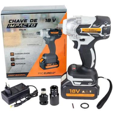 Imagem de Chave Impacto Brushless Torque 300 18v 2400 Rpm Pró Euro