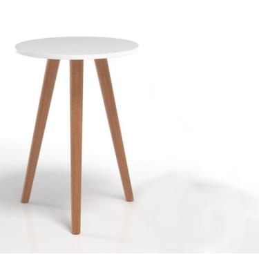 Imagem de Mesa de Canto Móvel Decorativo para Apoiar Enfeites Lar - Colomi