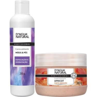 Imagem de Esfoliante Forte Abrasão+Esfoliante Pé e Mãos D'agua Natural - D'Água 