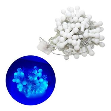 Imagem de Pisca Cordão Bolinhas 100 Led Decoração Enfeite 9M 110V - TOP NATAL, A
