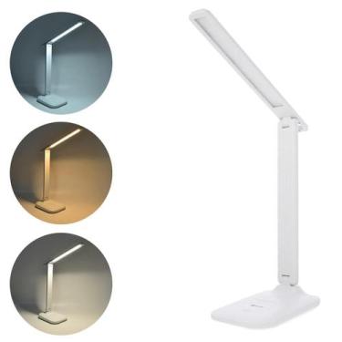 Imagem de Luminária De Mesa Articulada Leitura Recarregável E Dobrável - Kadê