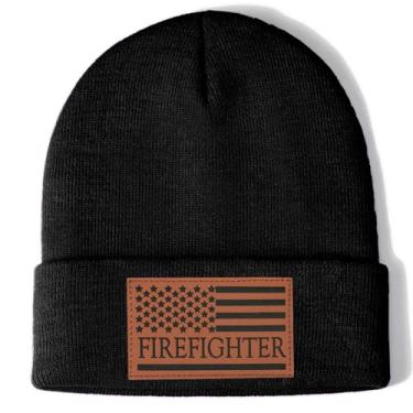 Imagem de Gorro de soldador eletricista bombeiro, presentes para homens, pai, marido, aniversário, estudantes, presentes de formatura, acessórios, material, Fb-preto, Tamanho �nica