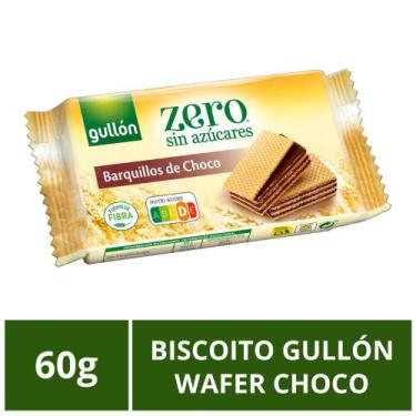 Imagem de Biscoito Gullón Sem Açúcar, Wafer Chocolate, 60g