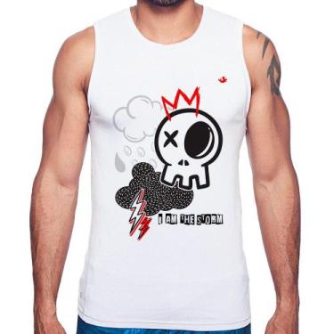 Imagem de Regata I am the storm - Foca na Moda, Branco, M