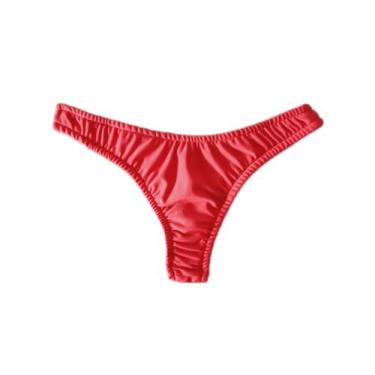 Imagem de Biquíni asa delta vermelho calcinha asa dental fio dental avulsa - RAY