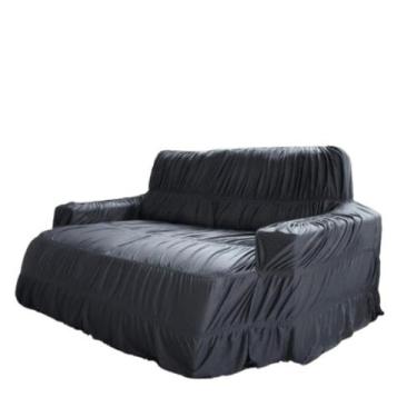 Imagem de Capa para Sofá Retrátil e Reclinável 4 Lugares - Cinza - SPQP