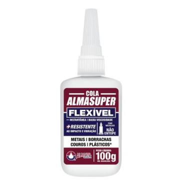 Imagem de Cola AlmaSuper Flexível Calçados 100g - Alma Super
