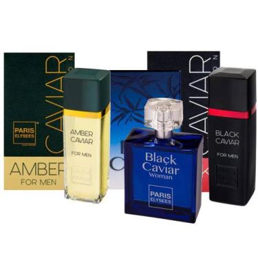 Imagem de Paris Elysees Black Caviar + Mister + Night Caviar