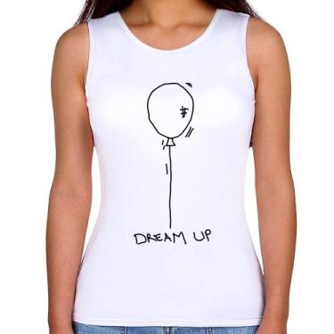 Imagem de Regata Feminina Dream Up - Foca na Moda, Branco, GGG