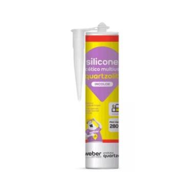 Imagem de Silicone Acetico Multiuso Cartucho - Quartzolit - QUARTZOLIT SOLUCOES