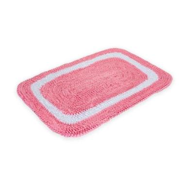 Imagem de Tapete Multiuso 60cm x 40cm Frufru Malha Gel Decoração Avulso - Rafalo