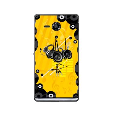 Imagem de Capa Adesivo Skin354 Verso Para Sony Xperia SP