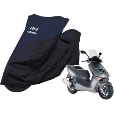 Imagem de Capa De Tecido Impermeável Repele Água Moto Aprilia Leonardo - Mz