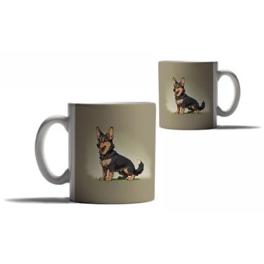 Imagem de Caneca Personalizada Presente Cachorros Raças Pastor Alemão - Enjoy Sh