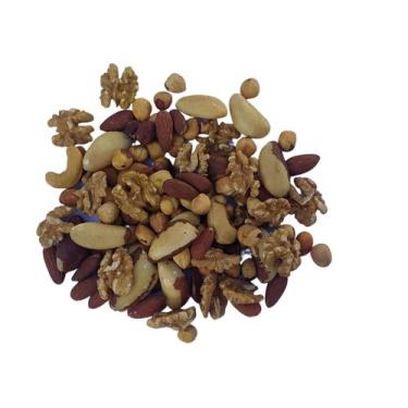 Imagem de Mix Castanhas Avelã/caju/pará/amêndoa/nozes/800gr - King Nuts