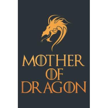 Imagem de Mother Of Dragon Special for a Single Kid Top: - Notebook Planner, moderate size 6x9 inch, Daily Organizer, 120 Pages