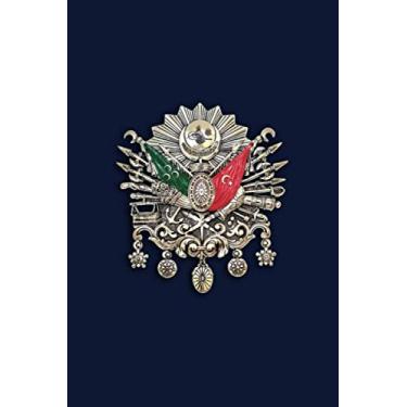 Imagem de Notizbuch A5 kariert, Planer, Skizzenbuch, Notizblock, Zeichenbuch, Blankobuch, Tagebuch | 145 Seiten: Notizheft mit schönem Motiv (Wappen Osmanisches ... Skizzen, Zeichnungen, Ideen und Gedanken