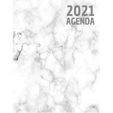Imagem de Agenda A4 2021: Diario Planner Calendario 12 mesi , 1 gennaio 2021 - 31 dicembre 2021 | due pagine per settimana , Agenda Settimanale A5