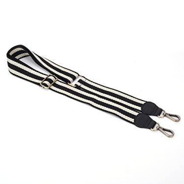 Imagem de Bolsa Alça de Couro Bolsa Ajustável Cinto de Substituição Ombro Macio Confortável Acessório DIY 88~134cm Marrom Vermelho Rosa Preto Café Rosa Cáqui Verde Azul Escuro (15# preto